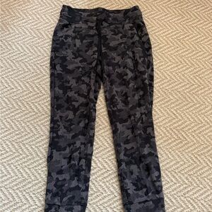 lululemon athletica Black Camouflage Joggers